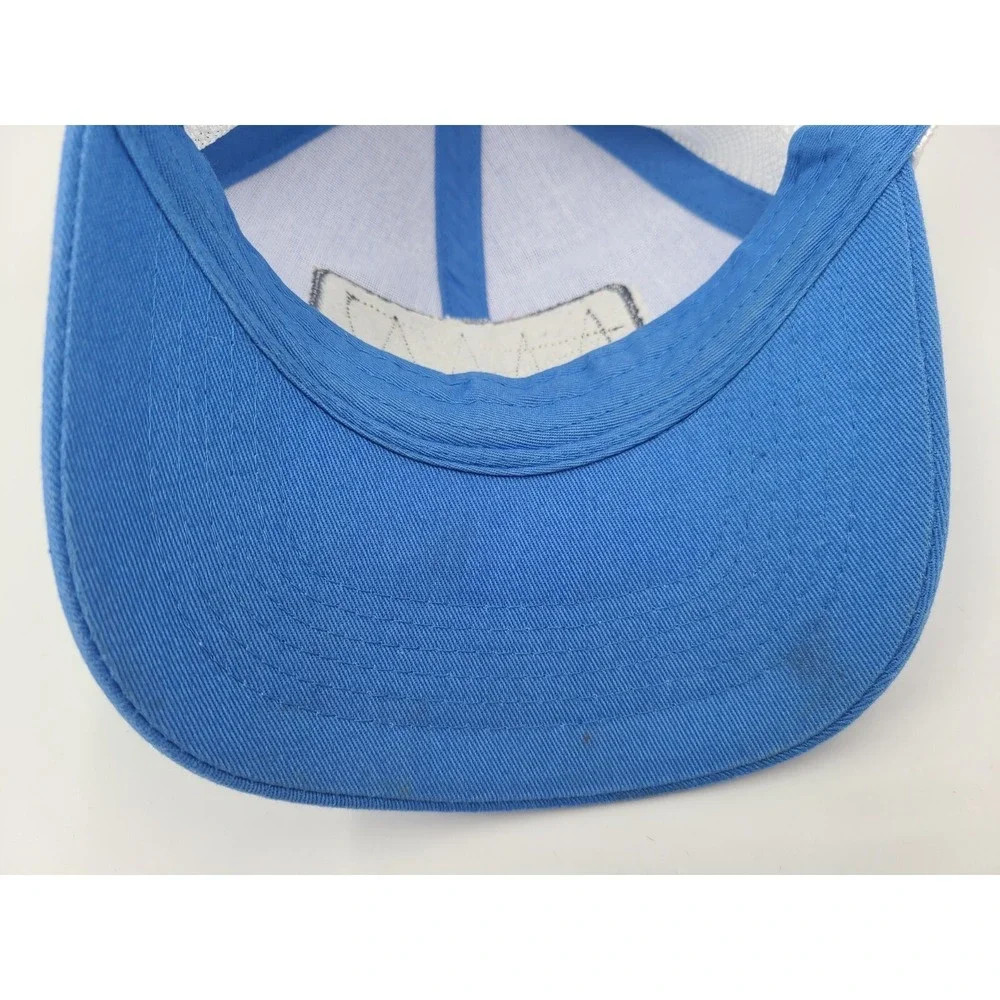 Magellan Outdoors‎ Live to Explore Mesh Trucker Snapback Hat Cap Men Women Blue